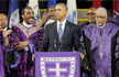 Charleston shooting: President Obama sings Amazing Grace at pastors funeral